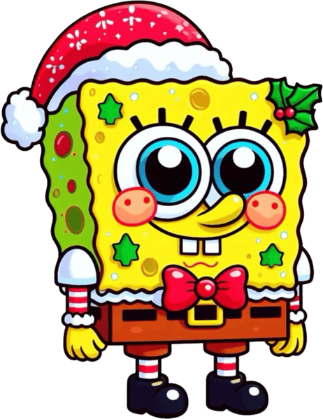 Spongebob_christmas emote for Discord