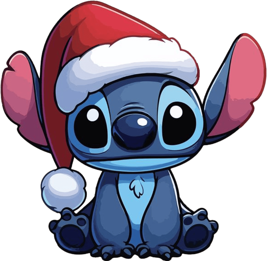 Stitch_Christmas emote for Discord
