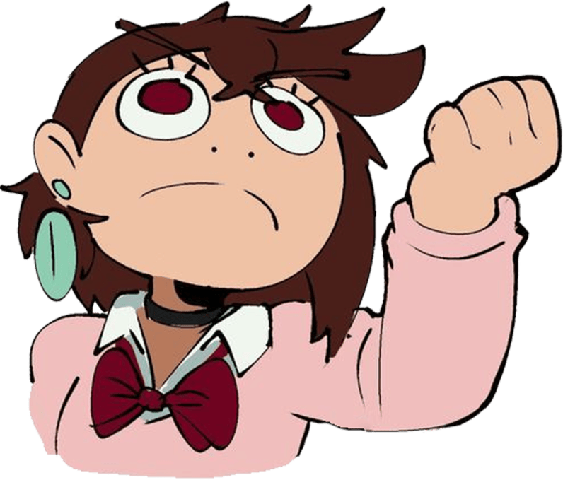 Momo_mad emote for Discord