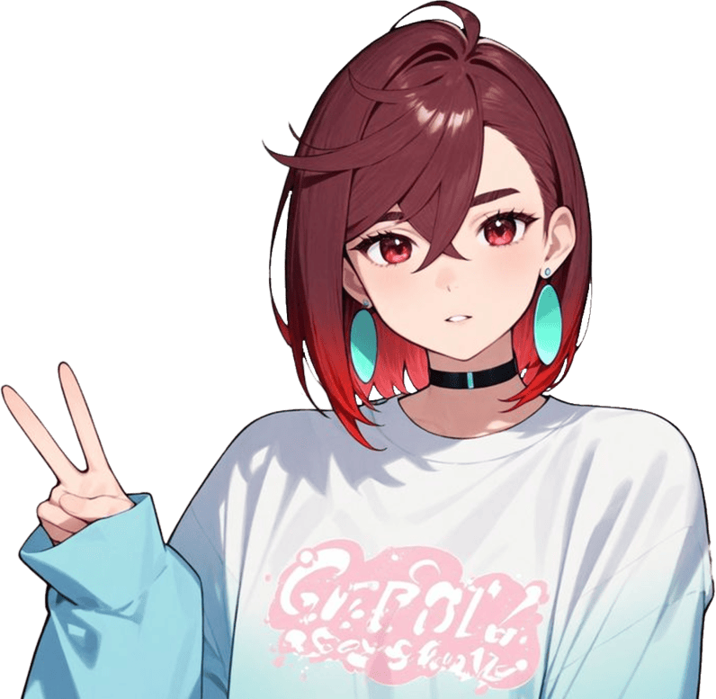 Momo_Peace emote for Discord