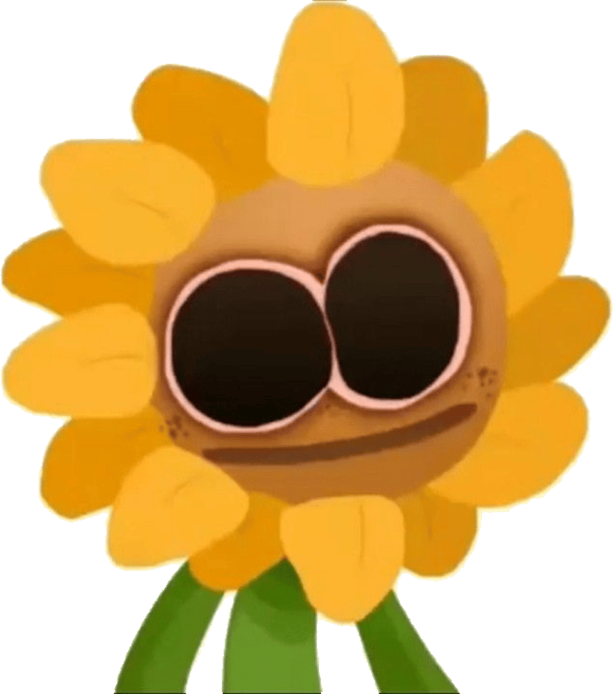 PVZ_SunflowerStare emote for Discord