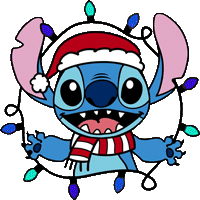 Stitch_Christmas emote for Discord