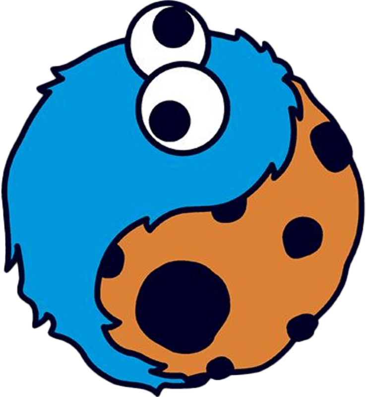 CookieMonsterYinYang emote for Discord