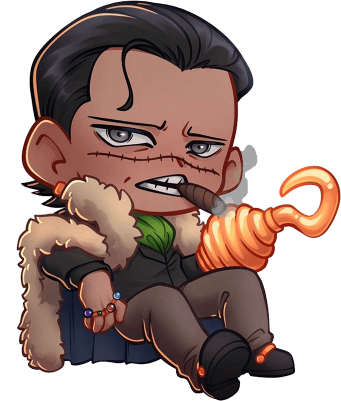 OnePiece_Crocodile emote for Discord