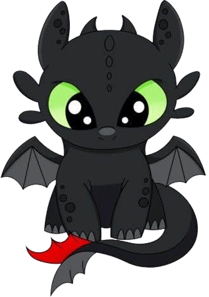 Toothless emote for Discord