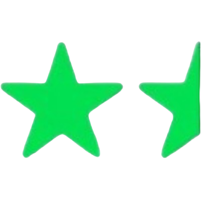 letterboxd_1half_star emote for Discord