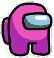 PinkAmongUs emote for Discord