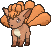Vulpix emote for Discord