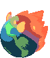 GlobalWarming emote for Discord