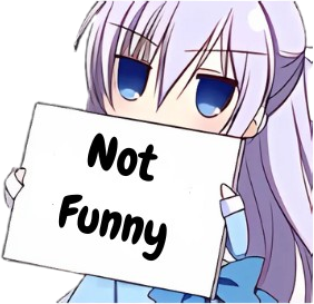 Not_Funny emote for Discord