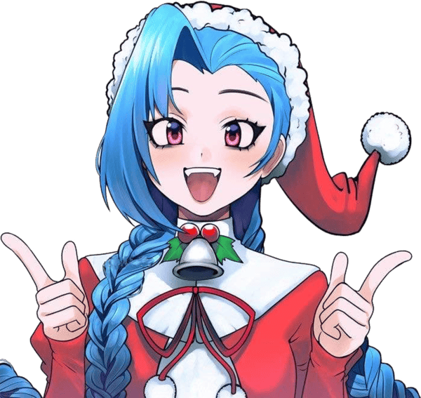 JinxChristmas emote for Discord