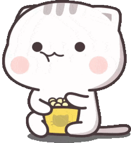 Catpopcorn emote for Discord