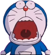 doraemon_shock emote for Discord
