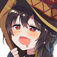 Flustered emote for Discord