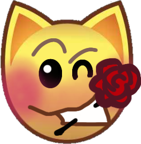 aj_flirting emote for Discord