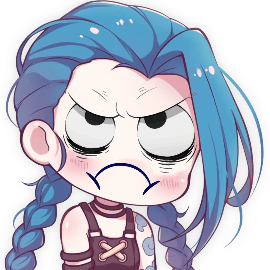 Jinx_Mad emote for Discord