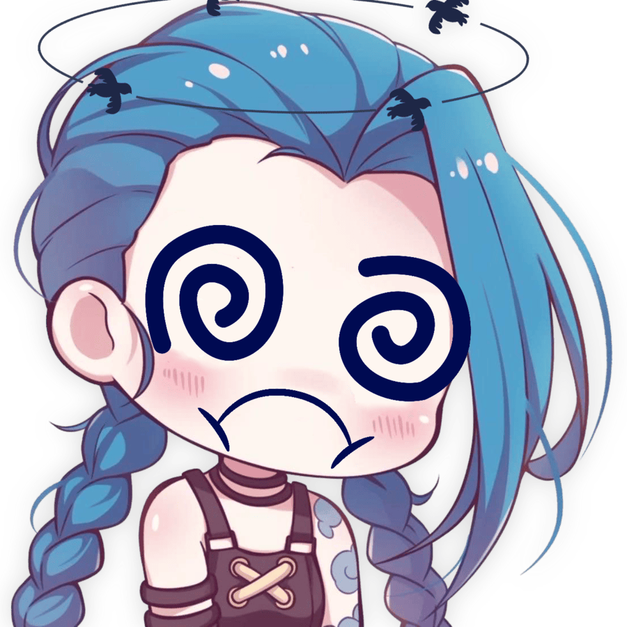 Jinx_Dizzy emote for Discord