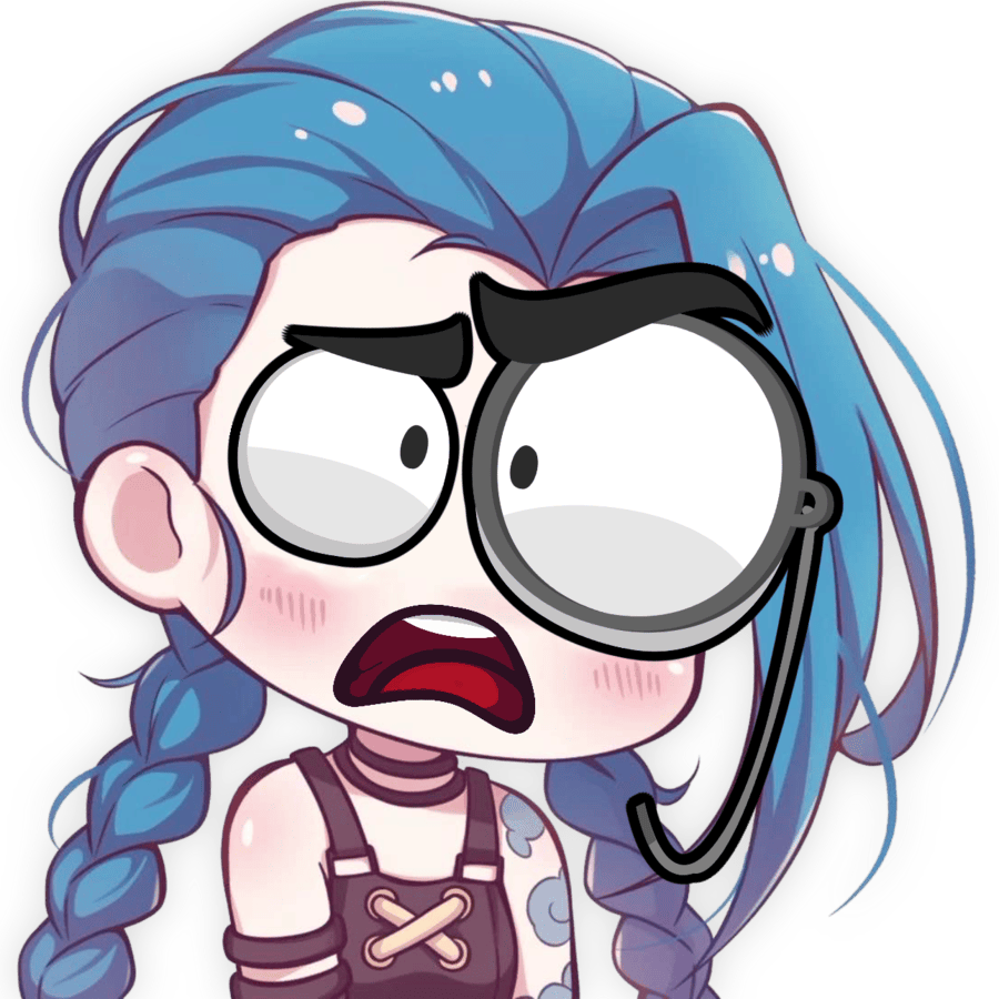 Jinx_AyoWhat emote for Discord