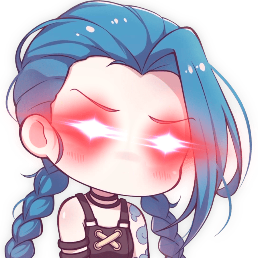 Jinx_Rage emote for Discord