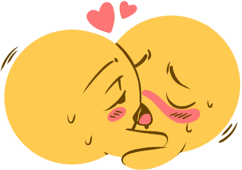 Intense_kiss emote for Discord
