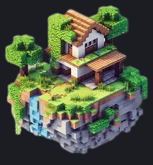 Minecraft_couzy_house emote for Discord