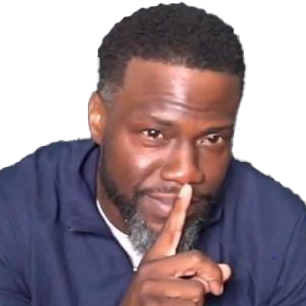 KevinHart_Shh emote for Discord