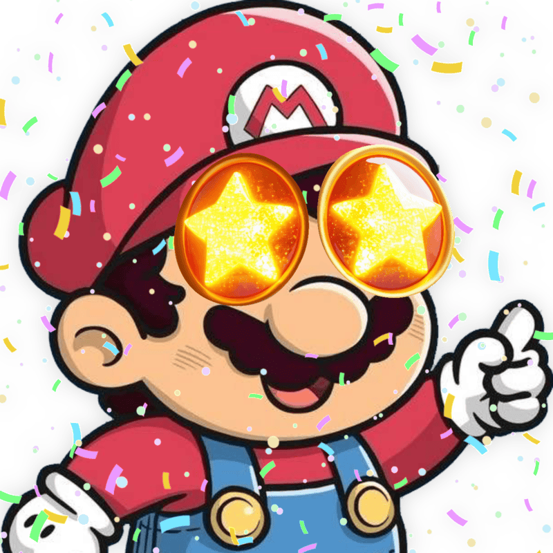 Mario_CelebrationStar emote for Discord