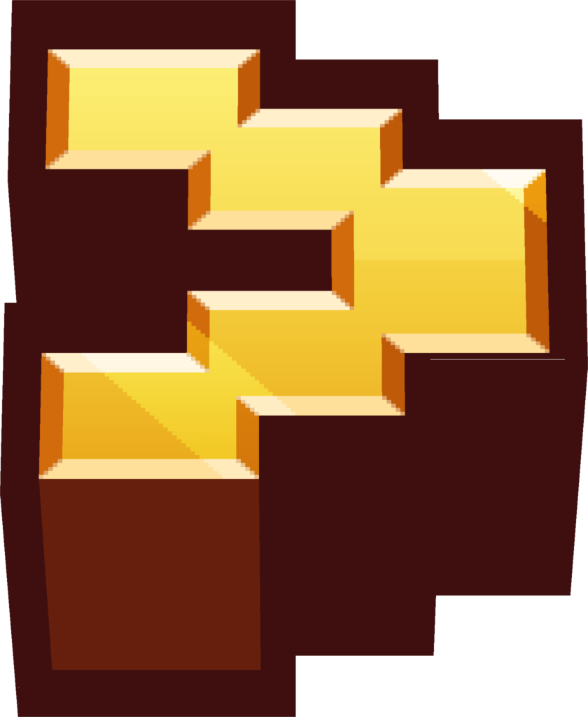 minecraft_gold_greater_than emote for Discord