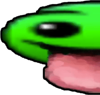 FreakyNormalLeft emote for Discord
