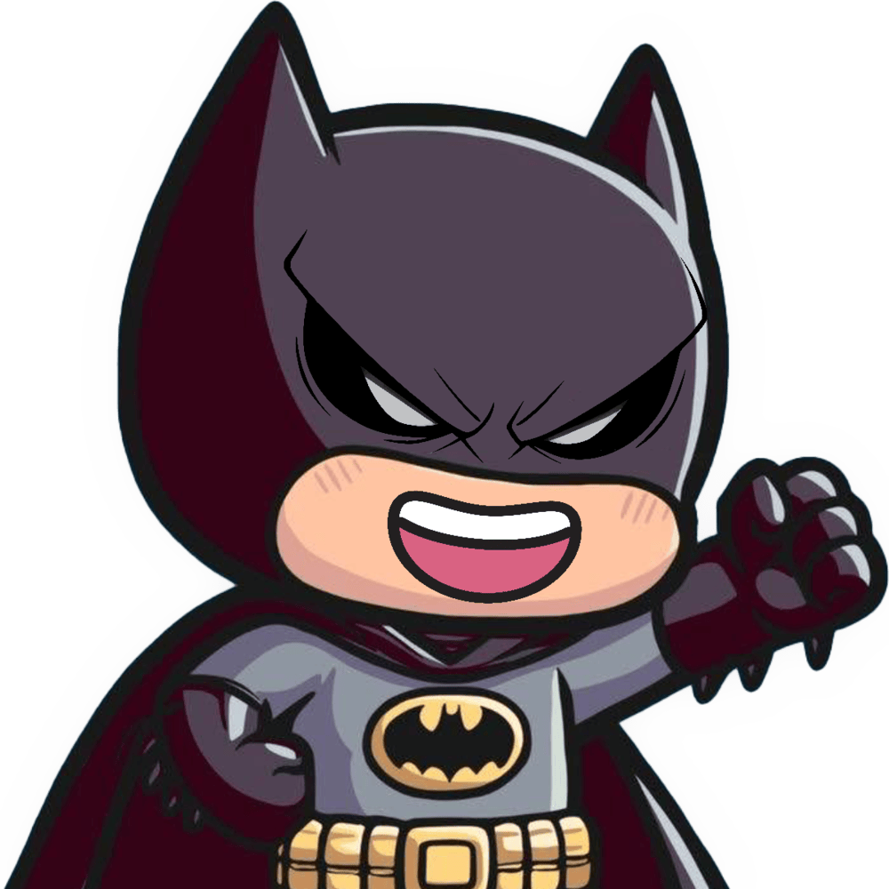 Batman_Smile emote for Discord