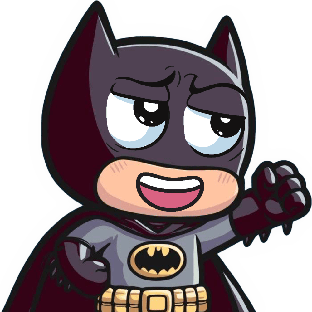 Batman_Smile emote for Discord