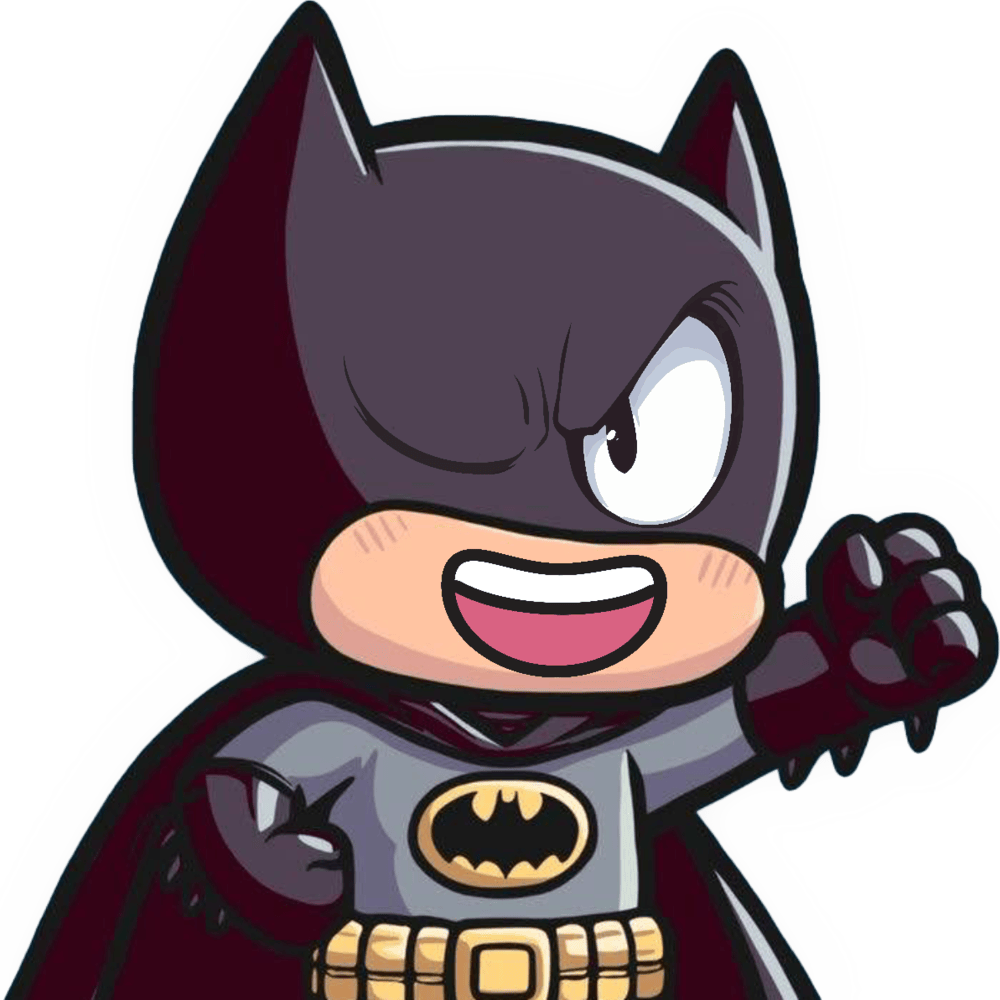 Batman_SmileWink emote for Discord