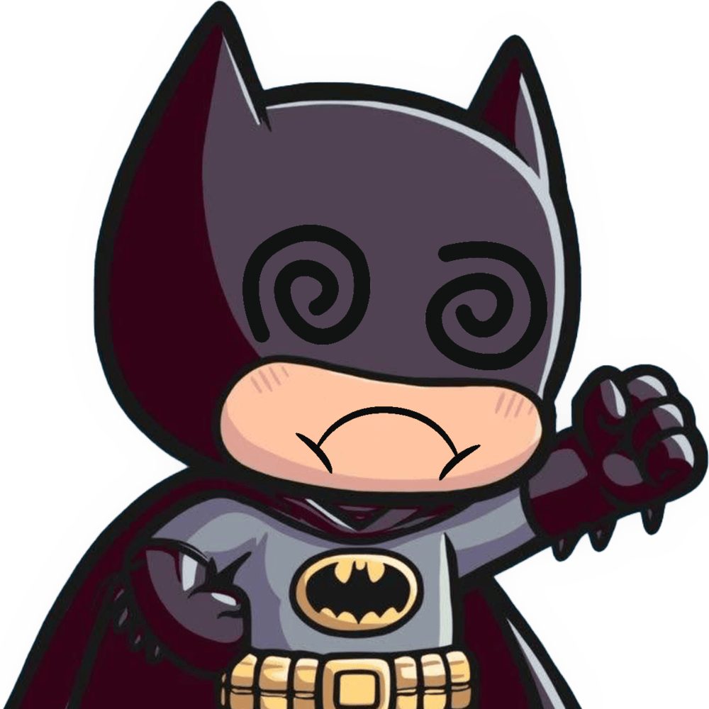 Batman_Dizzy emote for Discord