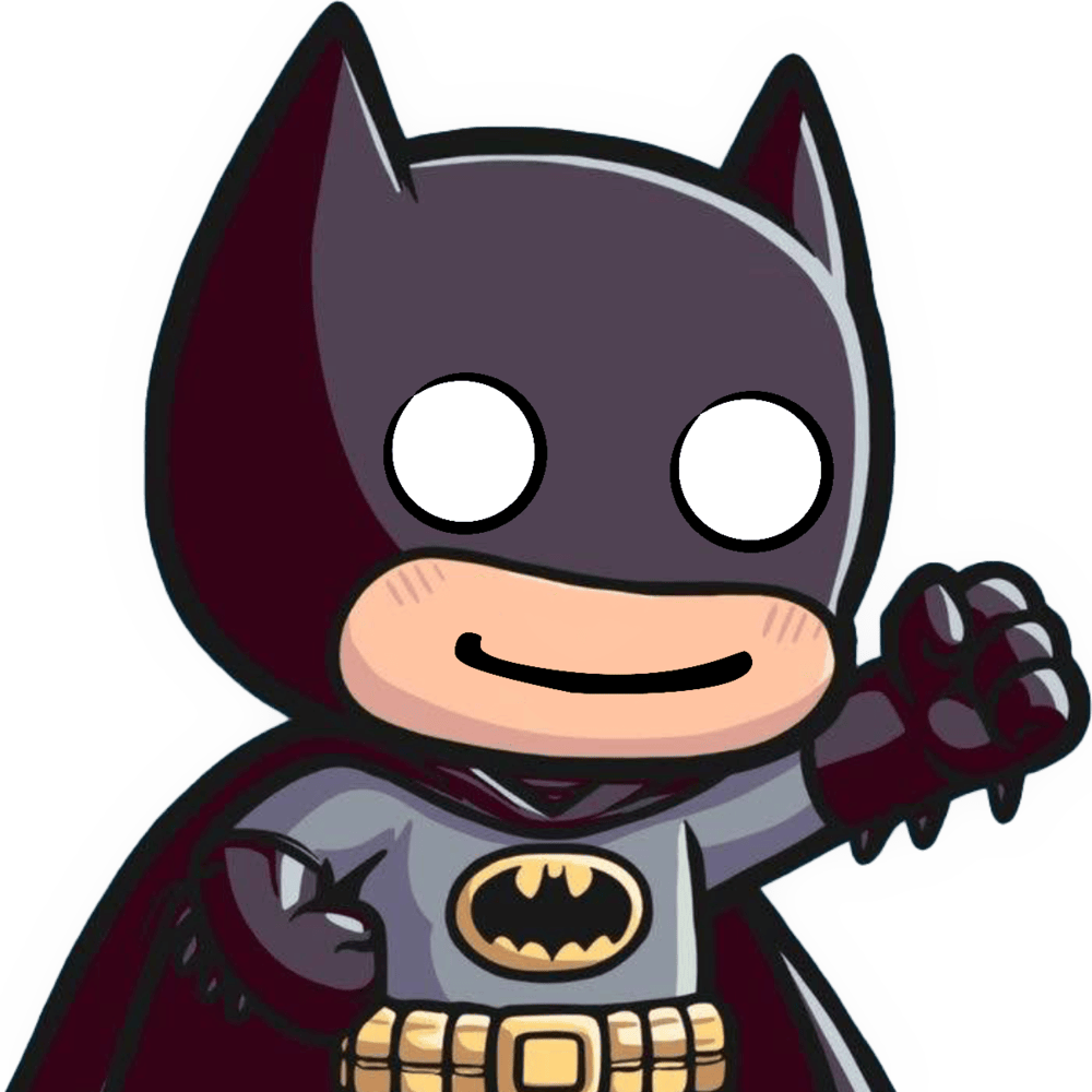 Batman_Smile emote for Discord