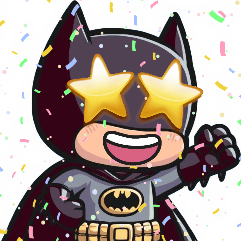 Batman_CelebrationStar emote for Discord
