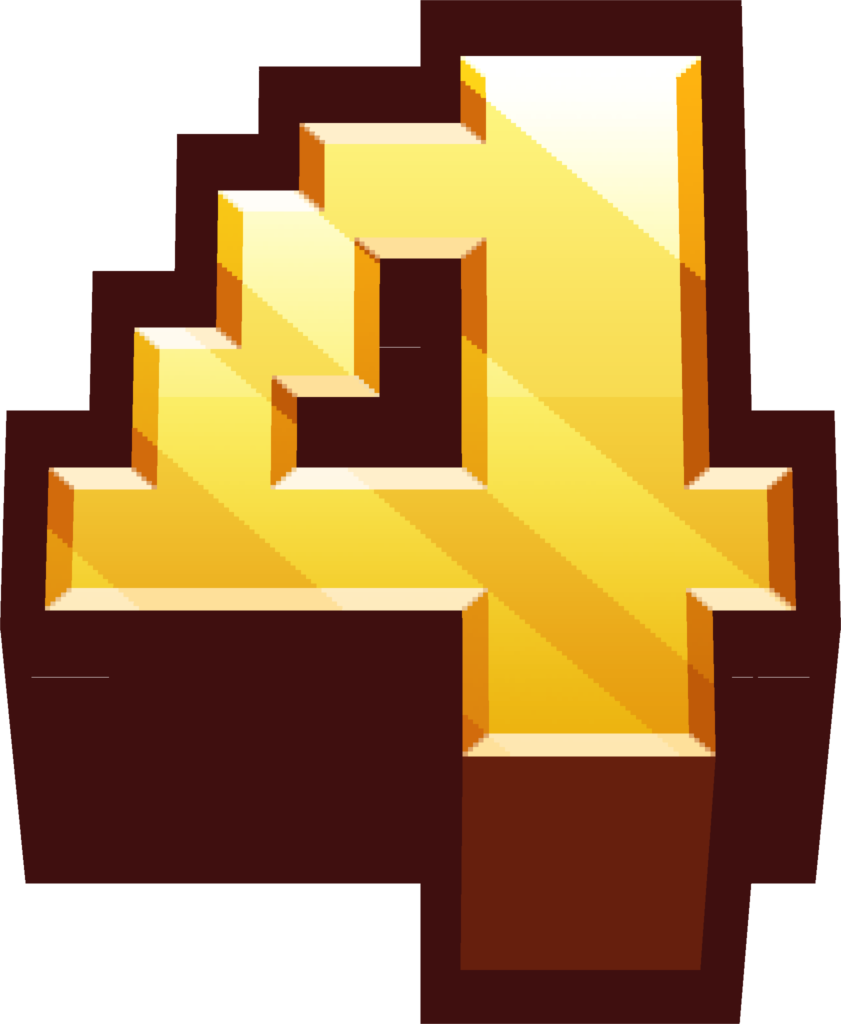 minecraft_gold_four emote for Discord