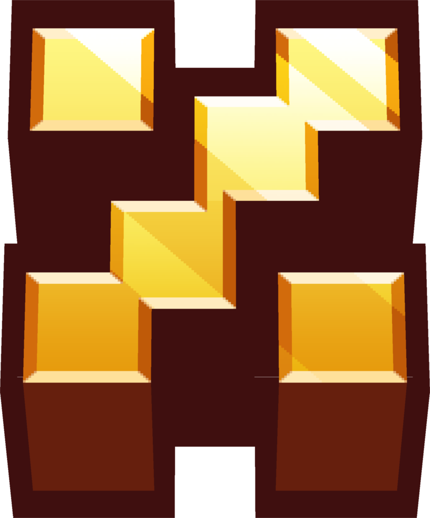 minecraft_gold_percent emote for Discord