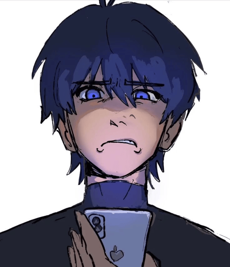 Isagi emote for Discord