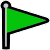 GreenFlag emote for Discord