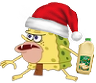 EggnogSpongebobCaveman emote for Discord