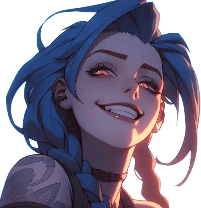 Jinx_Smile emote for Discord