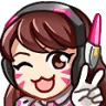 DvaPeace emote for Discord