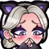 MercyShy emote for Discord