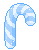 BlueCandyCane emote for Discord