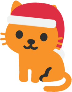 SantaCat emote for Discord