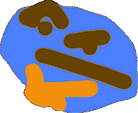 Thonk_Rainbow emote for Discord