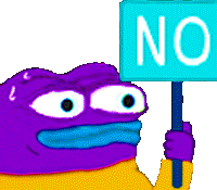 pepe_NoRainbow emote for Discord