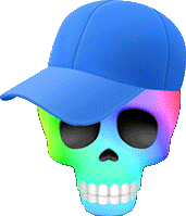 SkullCapRainbow emote for Discord