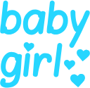 babygirl_blue emote for Discord