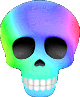 SkullRainbow emote for Discord